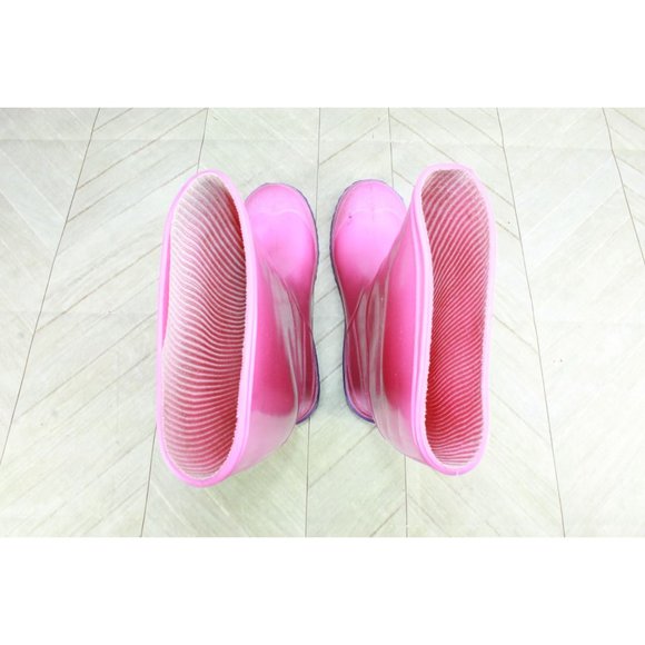 LaCrosse 11" Pink Rubber Tall Muck Boot USA Made Rain Boots Size 5 - Picture 6 of 9